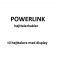 Powerlink-kabel til højttalere med display