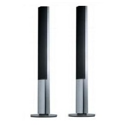 BeoLab 1 silver/aluminum with front panel in grey BeoLab 1 silver/aluminum with front panel in grey