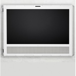 BeoPlay V1-40 white with wall bracket BeoPlay V1-40 white with wall bracket
