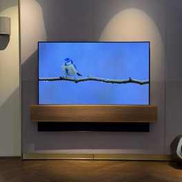 BeoVision Eclipse 55″ MK II Eg – med nyt LG C5 OLED-panel og manuelt vægbeslag